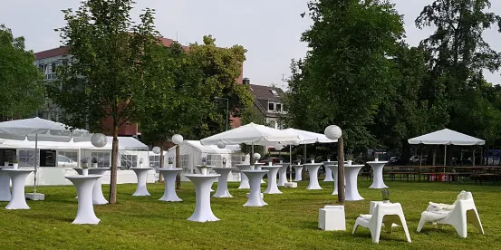 Sonnenschirm 3 m wei&szlig;