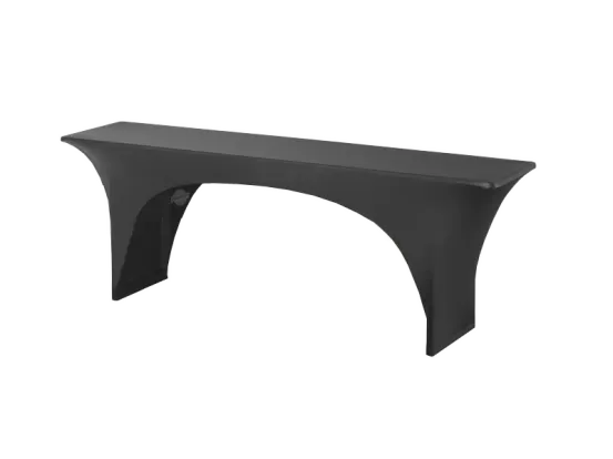 Stretchhusse 50er Tisch schwarz