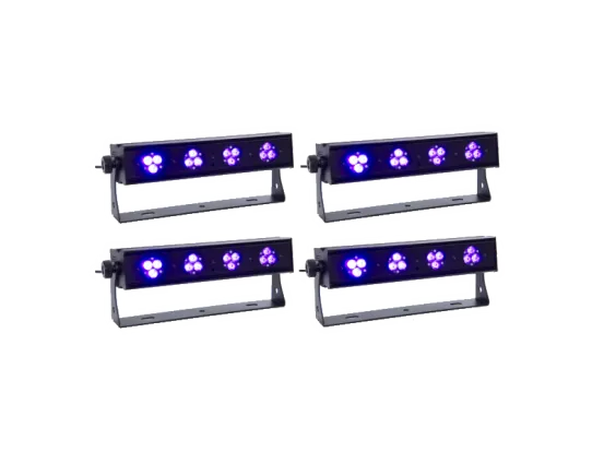 4er Set Schwarzlicht LED ( Blacklight - UV )