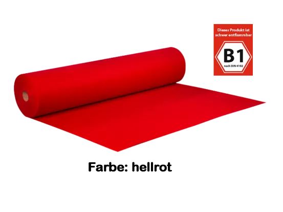 Ripsboden Nadelfilzteppich B1  Rolle