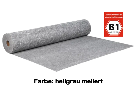 Ripsboden Nadelfilzteppich B1  Rolle