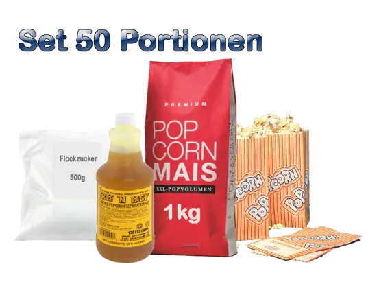 Popcornzubeh&ouml;r Paket 50