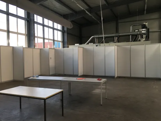 Messestellwand 1 m S100