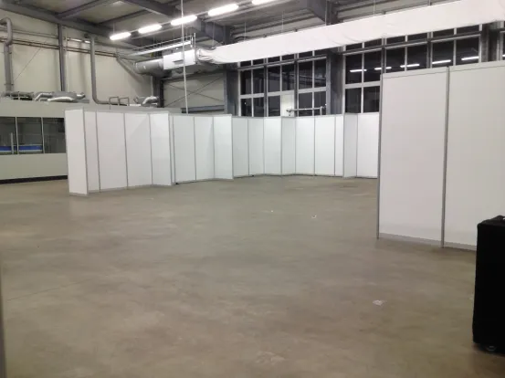 Messestellwand 1 m S100