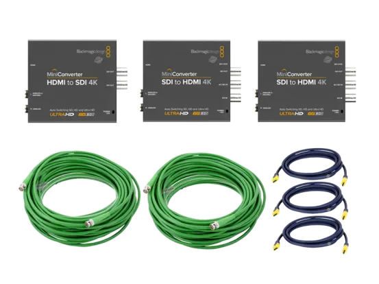 Videosplitterset HD auf SDI und 2x SID auf HD