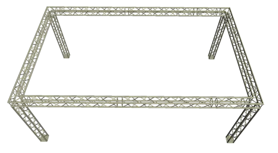 Traversenstand 4 x 4 m