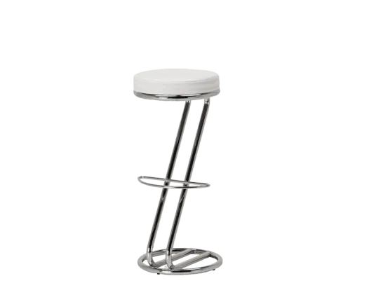 Barhocker Z-Fuss wei&szlig;