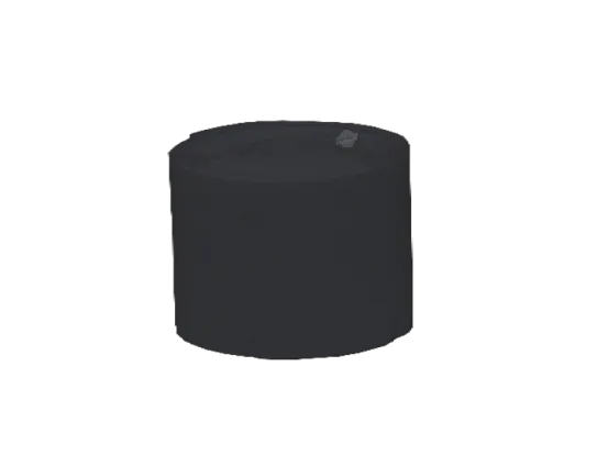 Regenrinne 3 m schwarz schwarz (Standard / K&uuml;chenzelt) 