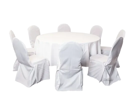 Dinnerset  8P. rund / Husse