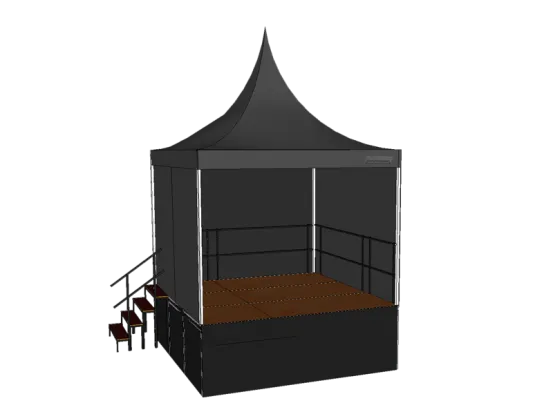 B&uuml;hne 3 x 3 m