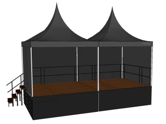 B&uuml;hne 3 x 6 m