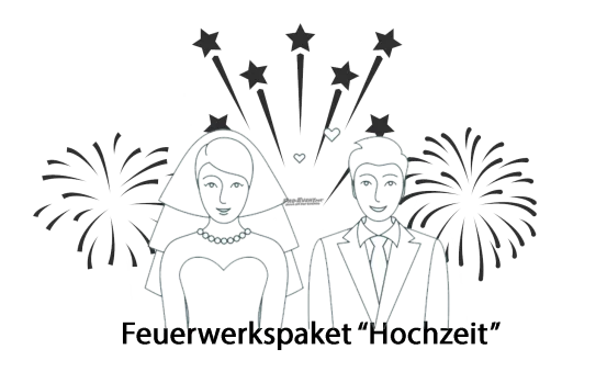 Feuerwerkspaket Hochzeit