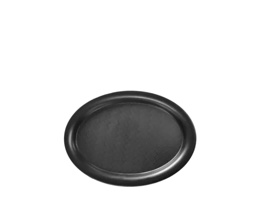 Serviertablett oval