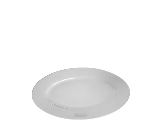 Teller oval Bianco 25 cm