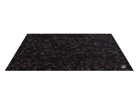 Teppichfliesen 2x1m schwarz