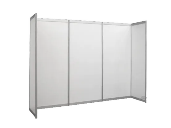 Messestellwandset 25 m + 5 Endstangen (SET) S100