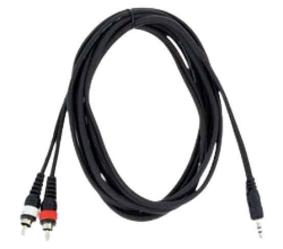 Cinch auf 3,5mm Klinke Kabel 1,5 m