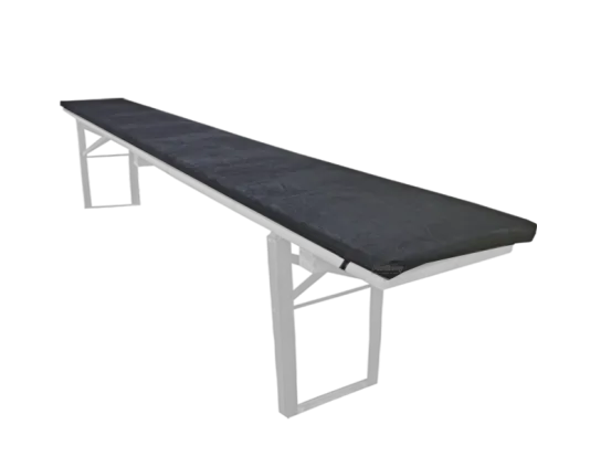 Polsterauflage Leder braun
