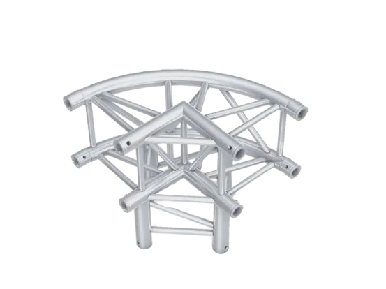 Globaltruss F34 3 Wege Ecke Rund