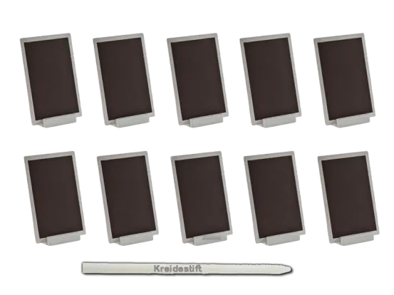 Tischtafel 10er Set