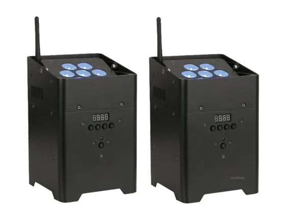Akku Floorspot LED WDMX 2er Set