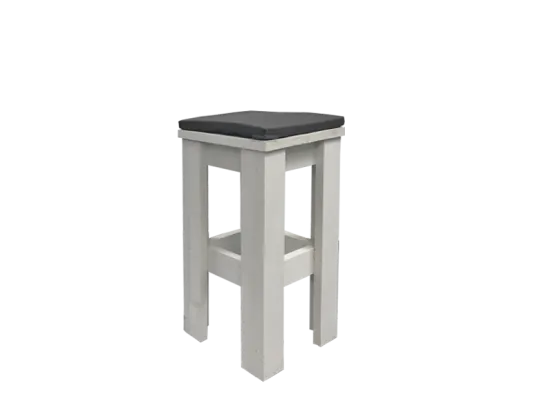  Woodlounge Barhocker mit Kissen