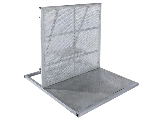 B&uuml;hnengitter / Crash Barrier