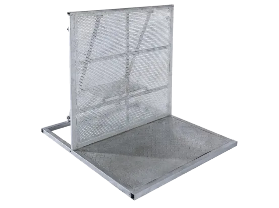 B&uuml;hnengitter / Crash Barrier