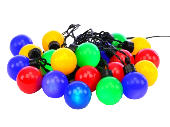 20 LED Lichterkette Bunt