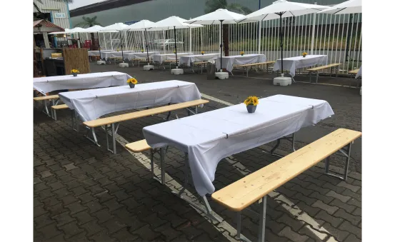 Bierzeltgarniturset 70 cm Gala