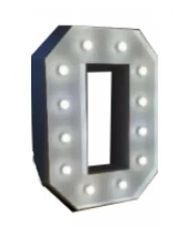 XXL Leuchtbuchstabe O