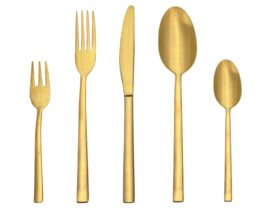 Men&uuml;l&ouml;ffel Exklusiv gold