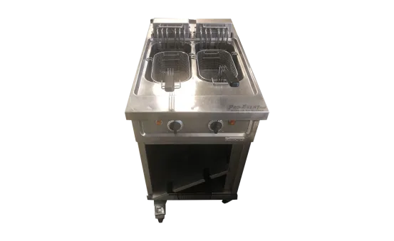 Doppelfritteuse elekt. 20 kW