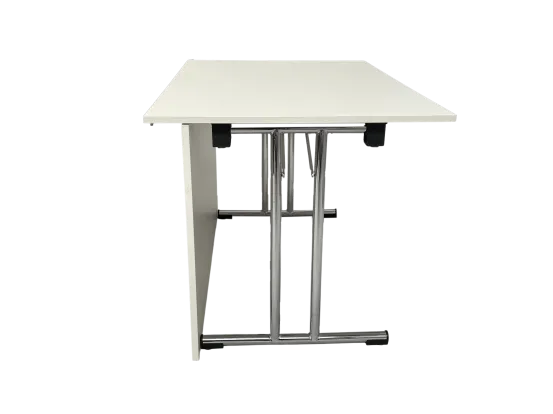 Konferenztisch rechteckig 1,2x 0,8 m mit Blende