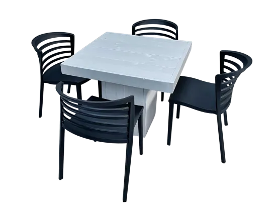 Rivi&eacute;ra Bistroset wei&szlig;