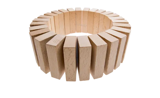 Holzbausteine Set