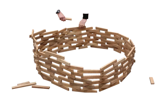 Holzbausteine Set