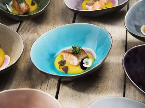 Teller tief &bdquo;Streetfood&ldquo;