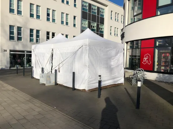 Cateringzelt (schwer) 3 x 3 m 