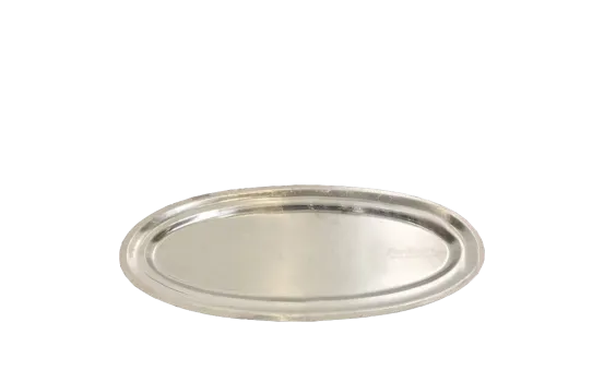 Silber Tablett Oval 