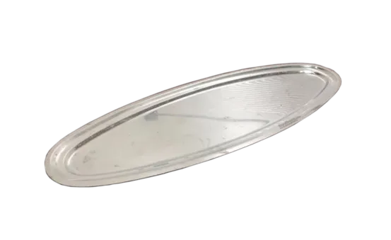 Silber Tablett Oval Gro&szlig;