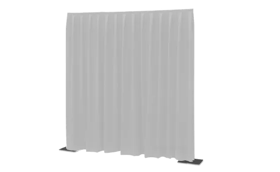 Pipe and Drape 3m Set weiss
