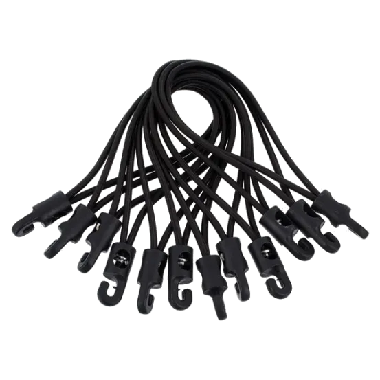 Spannfix 12 Stk. Set Schwarz