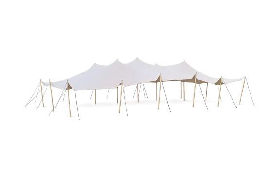 Stretchzelt 10 x 22,5m  (SET)