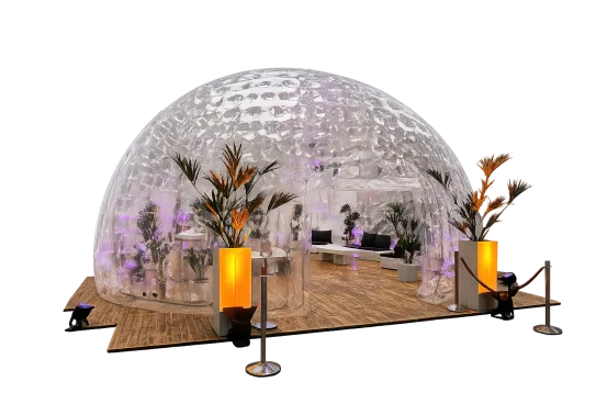 Event Dome - aufblasbar mit Boden