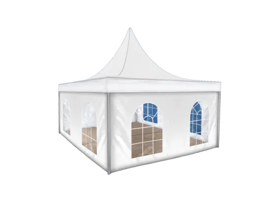 Pagode 5 x 5 m  mit Boden