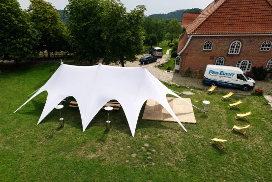 Sternzelt 2-Mast 19,00 x 12,00 Meter