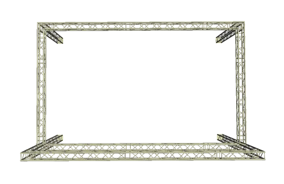 Traversenstand 4 x 8 m Banner