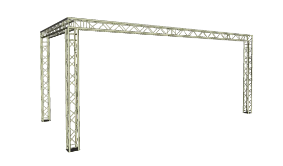 L Traversenstand 4 x 8 m 