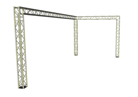 L Traversenstand 4 x 8 m 